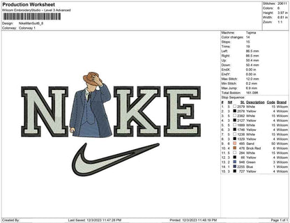 Nike man Suit
