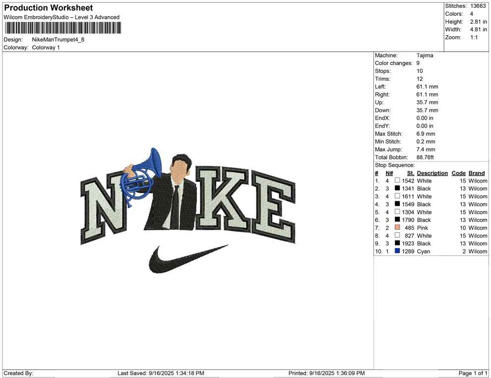 Nike Man Trumpet