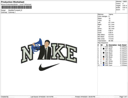 Nike Man Trumpet