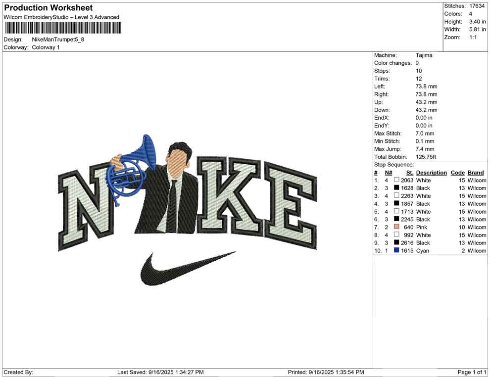 Nike Man Trumpet