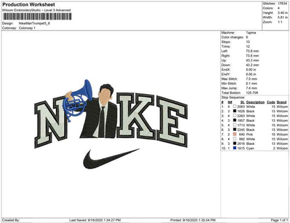 Nike Man Trumpet