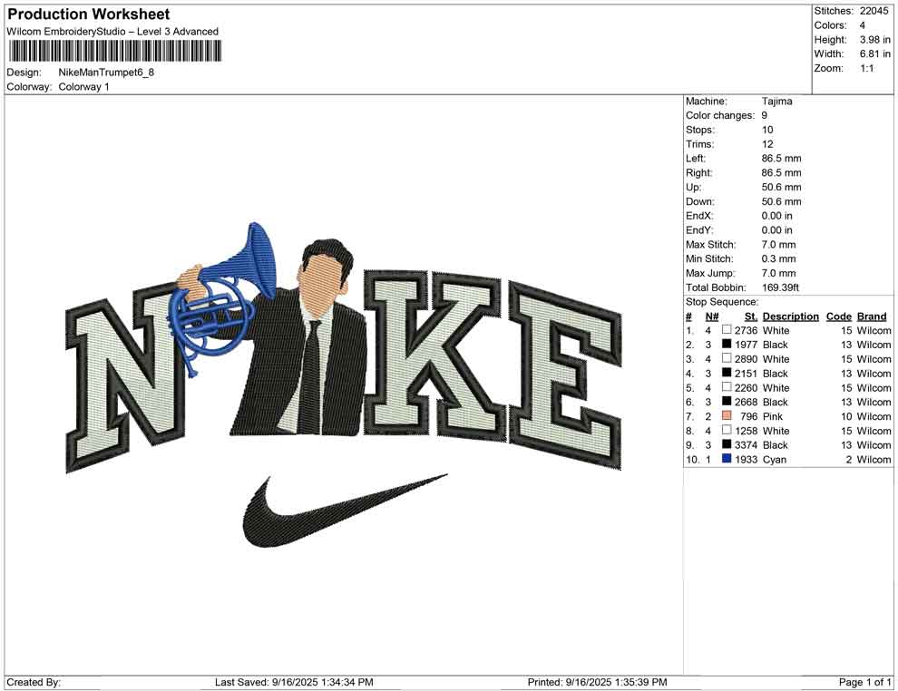 Nike Man Trumpet