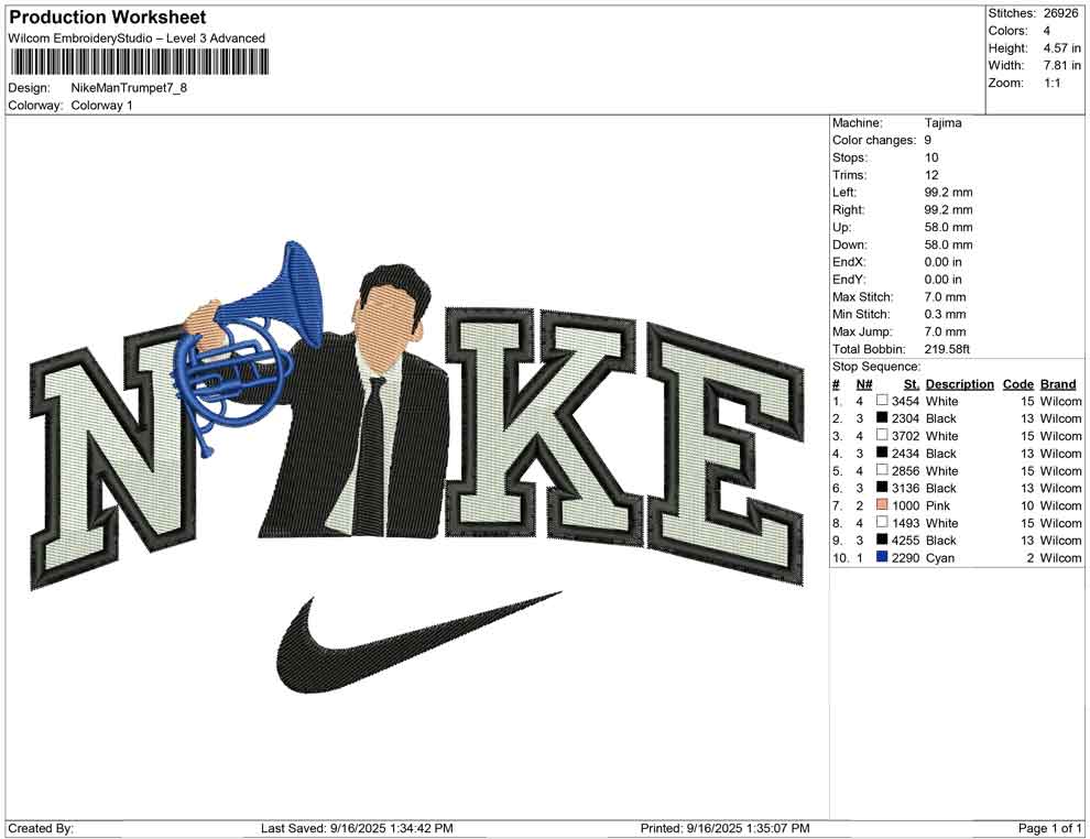 Nike Man Trumpet