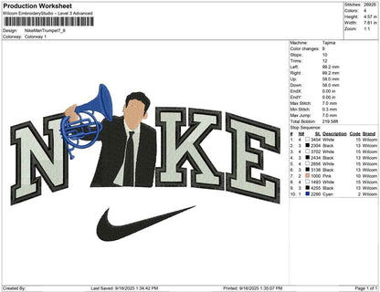 Nike Man Trumpet