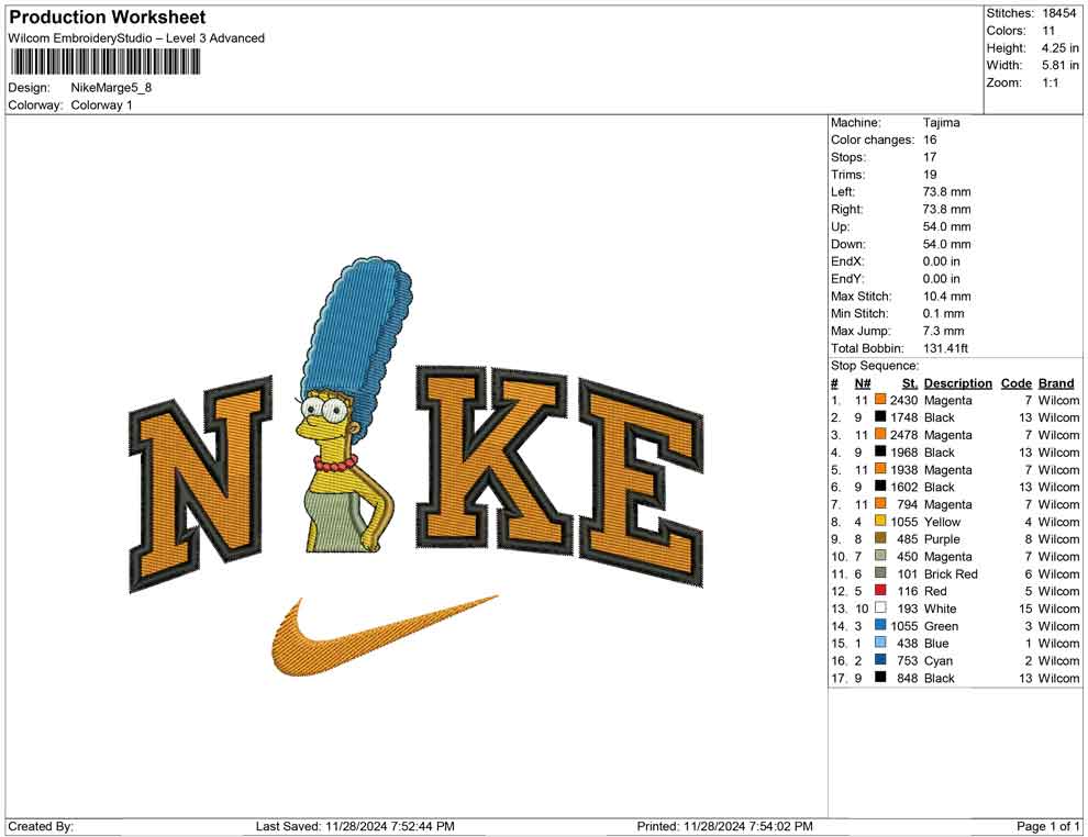 Nike Marge