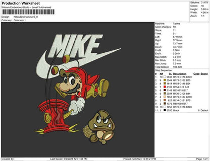 Nike Mario hammer