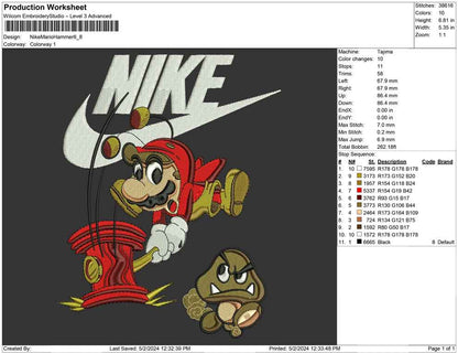 Nike Mario hammer