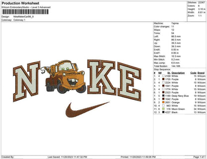 Nike Mater Car B