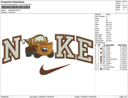 Nike Mater Car B