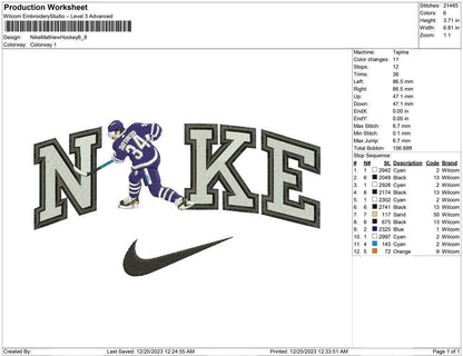 Nike mathiew hockey