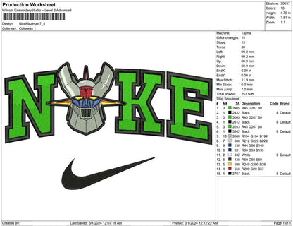 Nike Mazinger