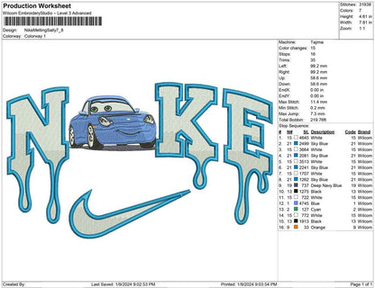 Nike Melting Sally
