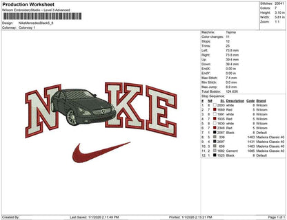 Nike Mercedes Black