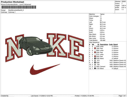 Nike Mercedes Black