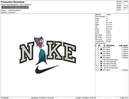 Nike Mermaid G