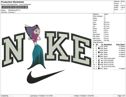 Nike Mermaid G