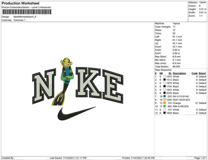 Nike Mermaidman