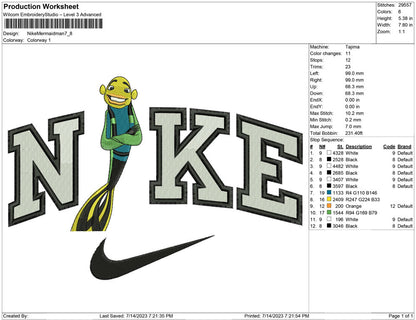 Nike Mermaidman