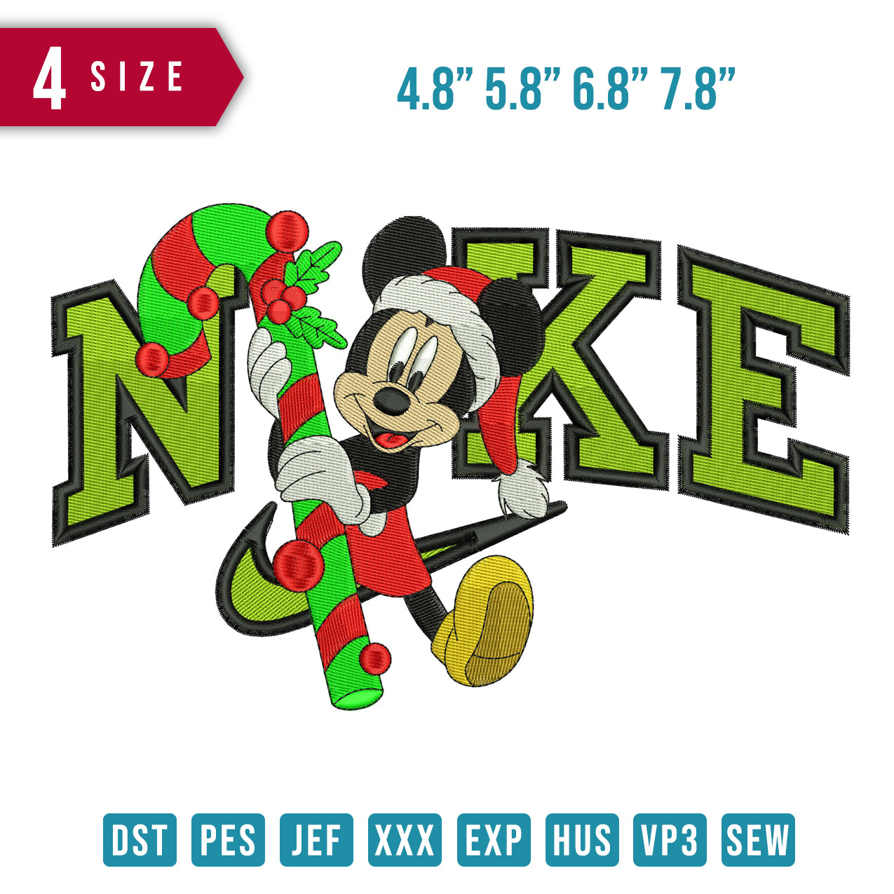 Nike Mickey Christmas