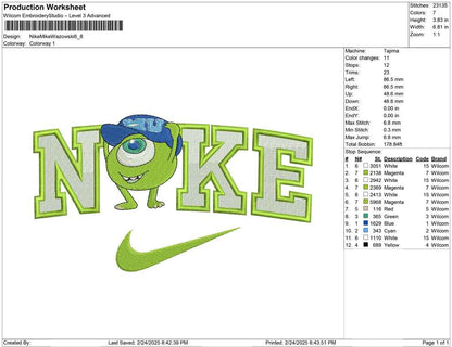 Nike Mike Wazowski