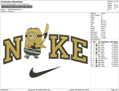 Nike Minion Banana