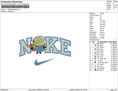 Nike Minion Bear