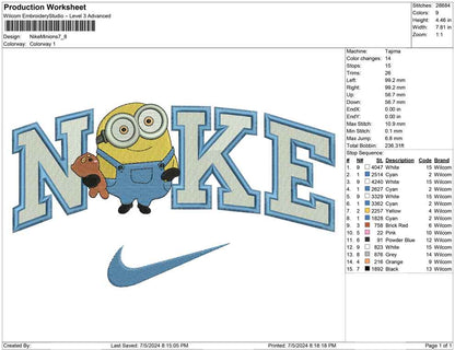 Nike Minion Bear