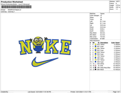 Nike Minion Happy