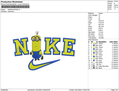 Nike Minion Walk