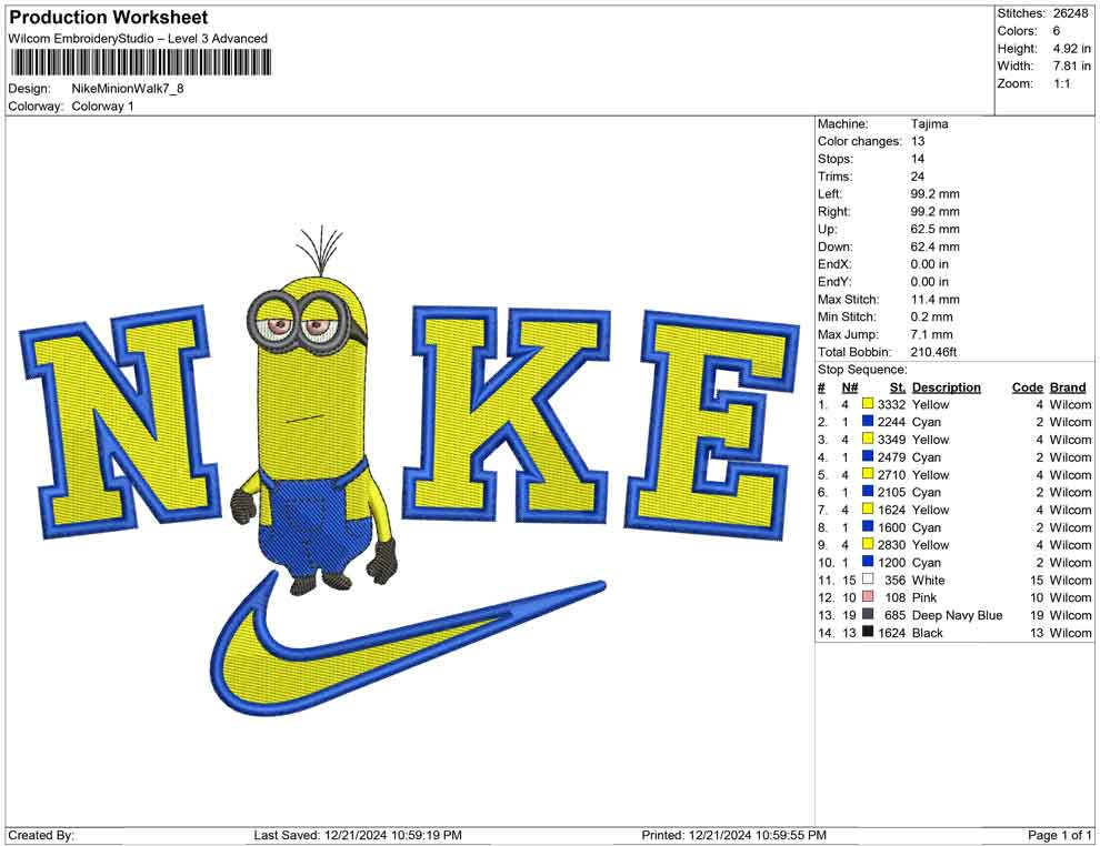 Nike Minion Walk