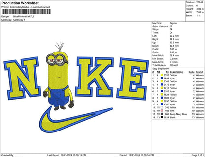 Nike Minion Walk