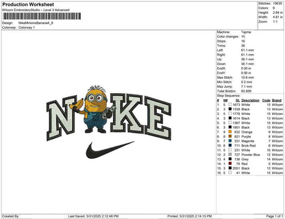 Nike Minions Banana