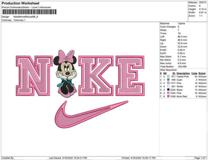 Nike Minnie Mouse B