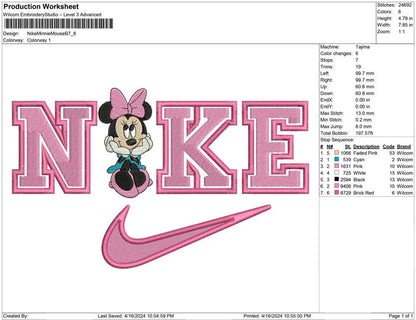 Nike Minnie Mouse B