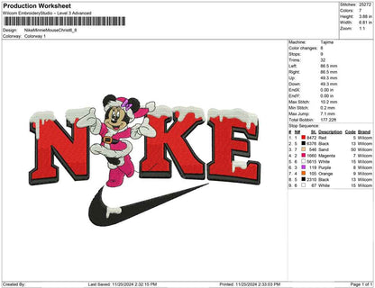 Nike Minnie Mouse Christ