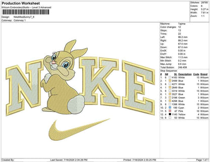 Nike Miss Bunny