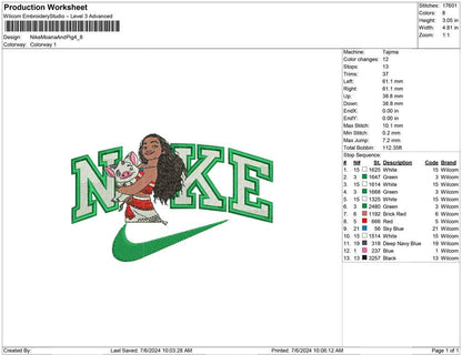 Nike Moana And Pig