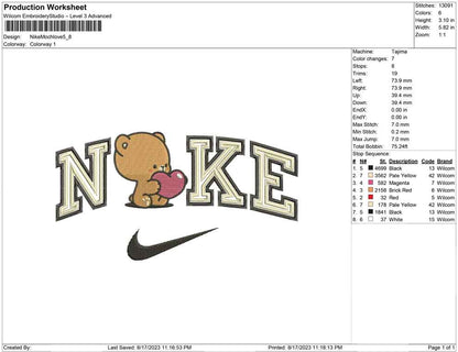Nike moch love