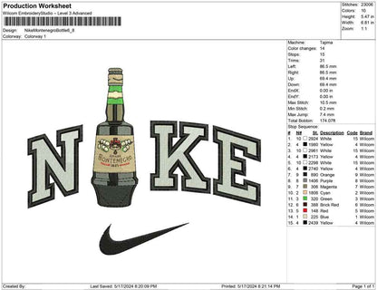 Nike Montenegro Bottle