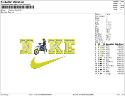 Nike Motor Cross 21