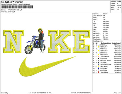 Nike Motor Cross 21