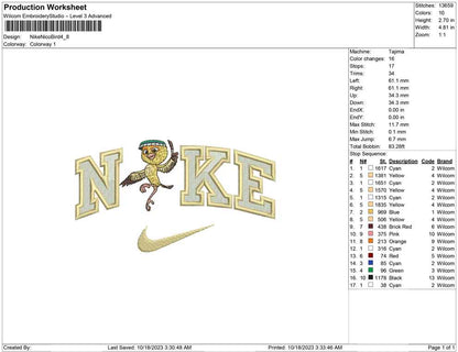 Nike nico bird