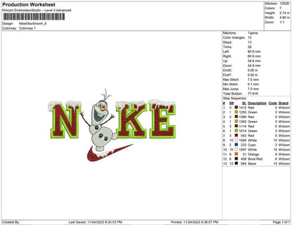 Nike Olave Snow