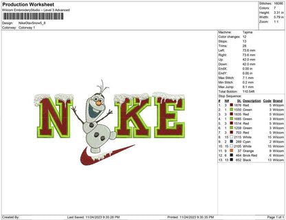 Nike Olave Snow