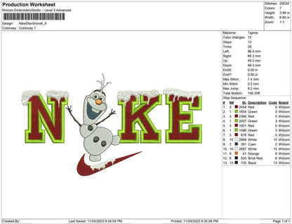Nike Olave Snow