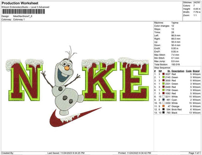 Nike Olave Snow