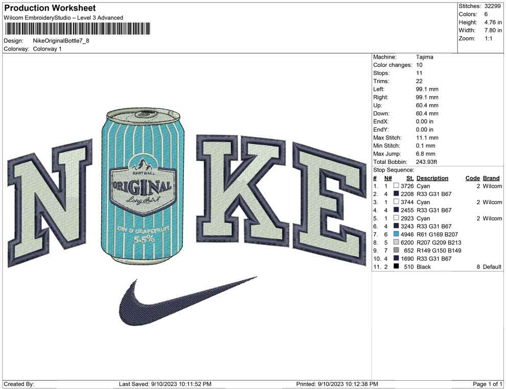 Nike Original Bottle