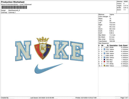 Nike Osasuna