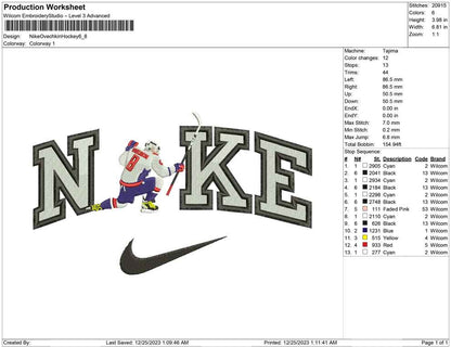 Nike Ovechkin hockey