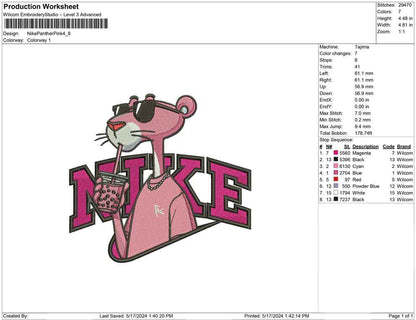 Nike Panther Pink